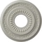 Ekena Millwork Lauren Ceiling Medallion (Fits Canopies up to 6 1/4"), 20 5/8"OD x 6 1/4"ID x 1 3/8"P, Pot of Cream CM20LNPCF - alternate 1